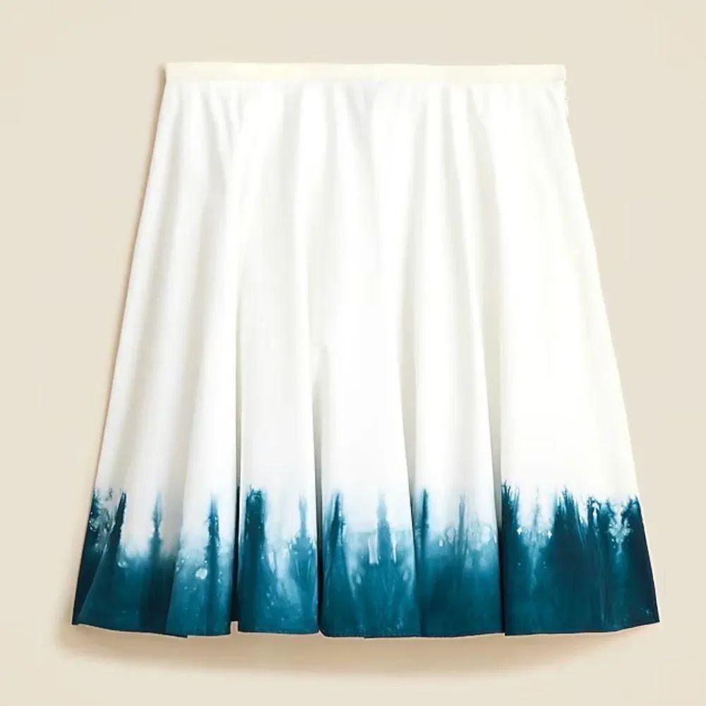 J.Crew Dip-dyed circle skirt NWT Size XXS